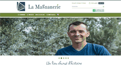 Desktop Screenshot of domainelamagnanerie.com